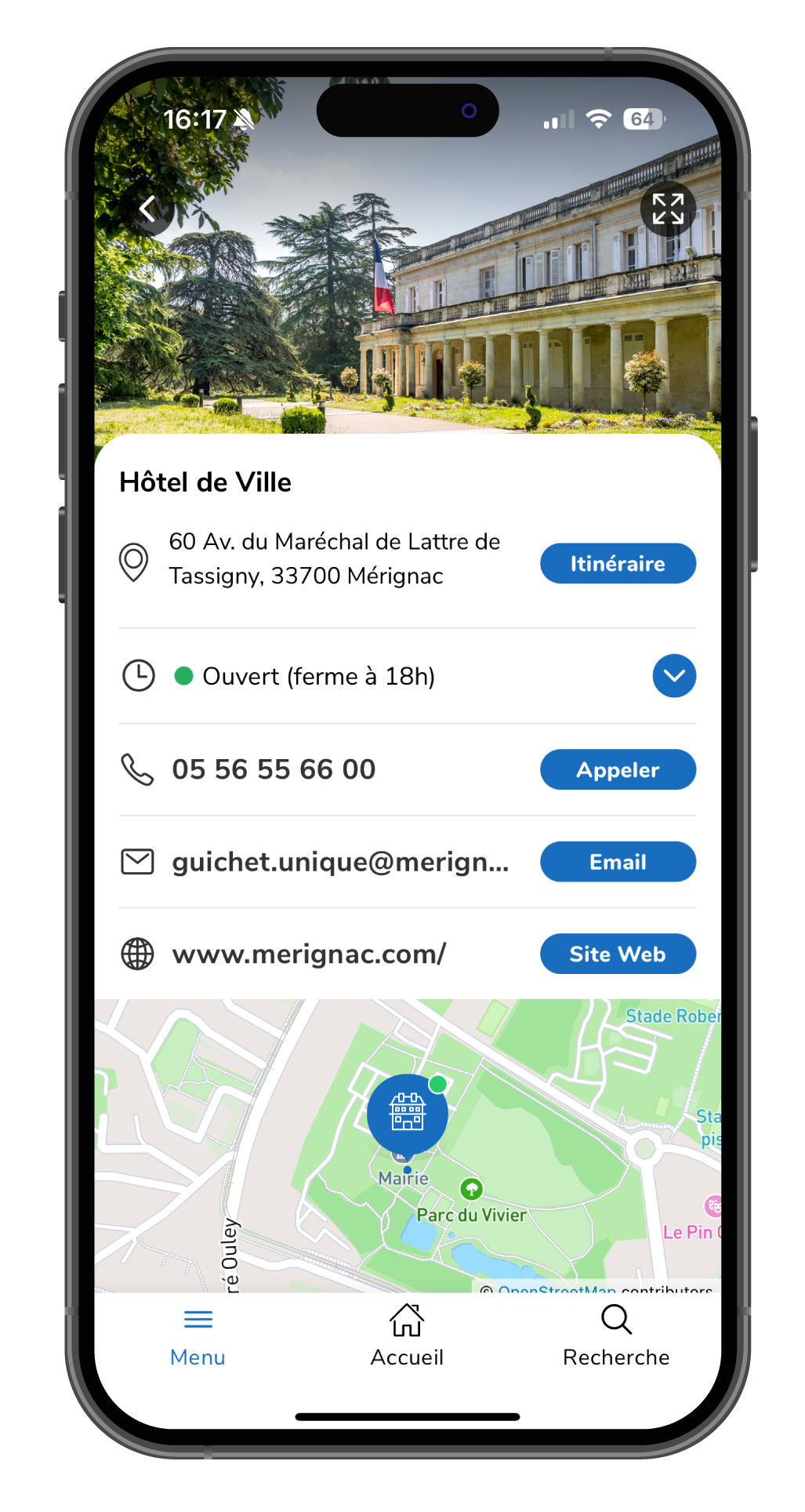 Ici Mérignac - coordonnées et contact