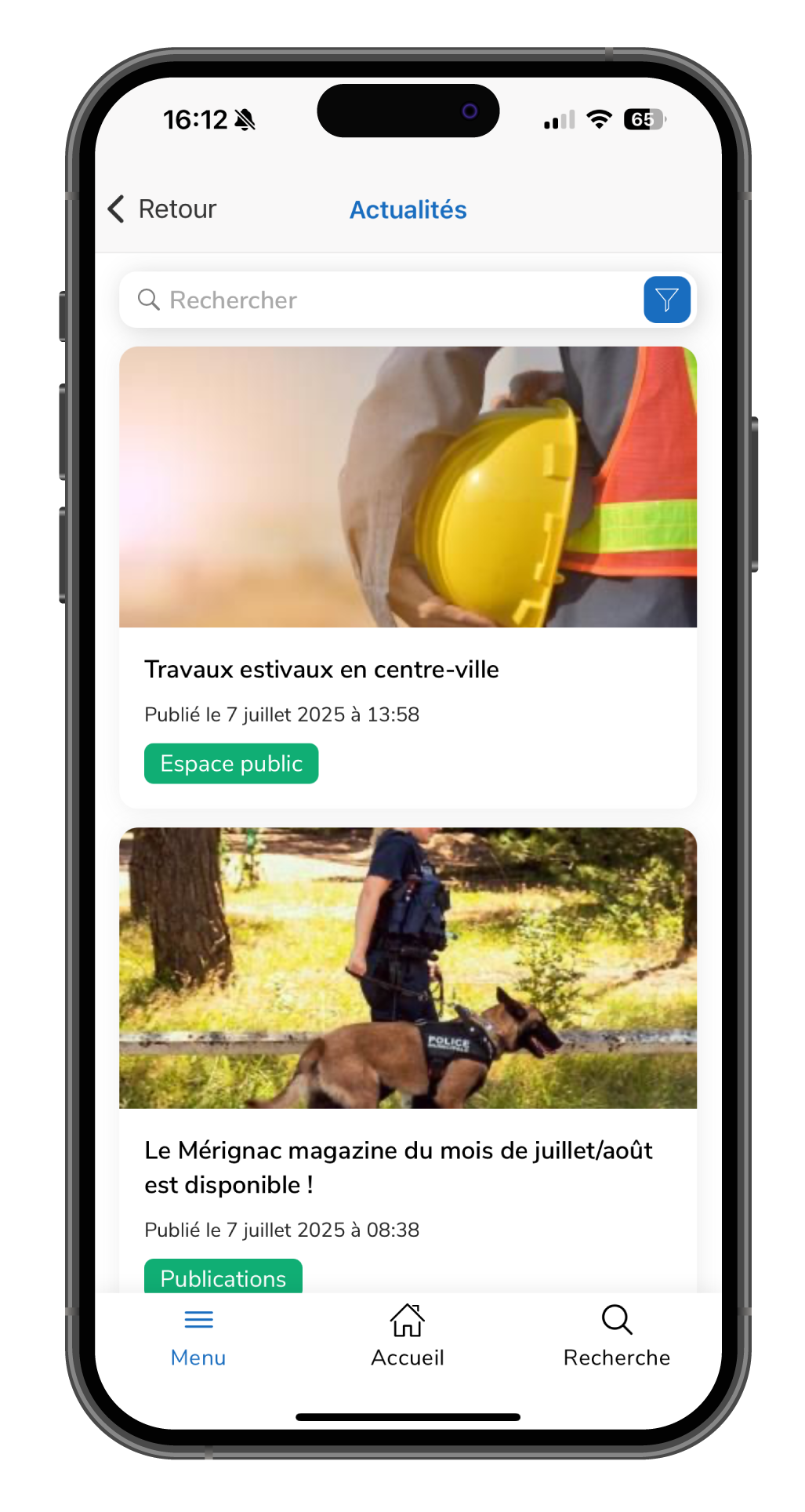 Ici Mérignac - les actualités